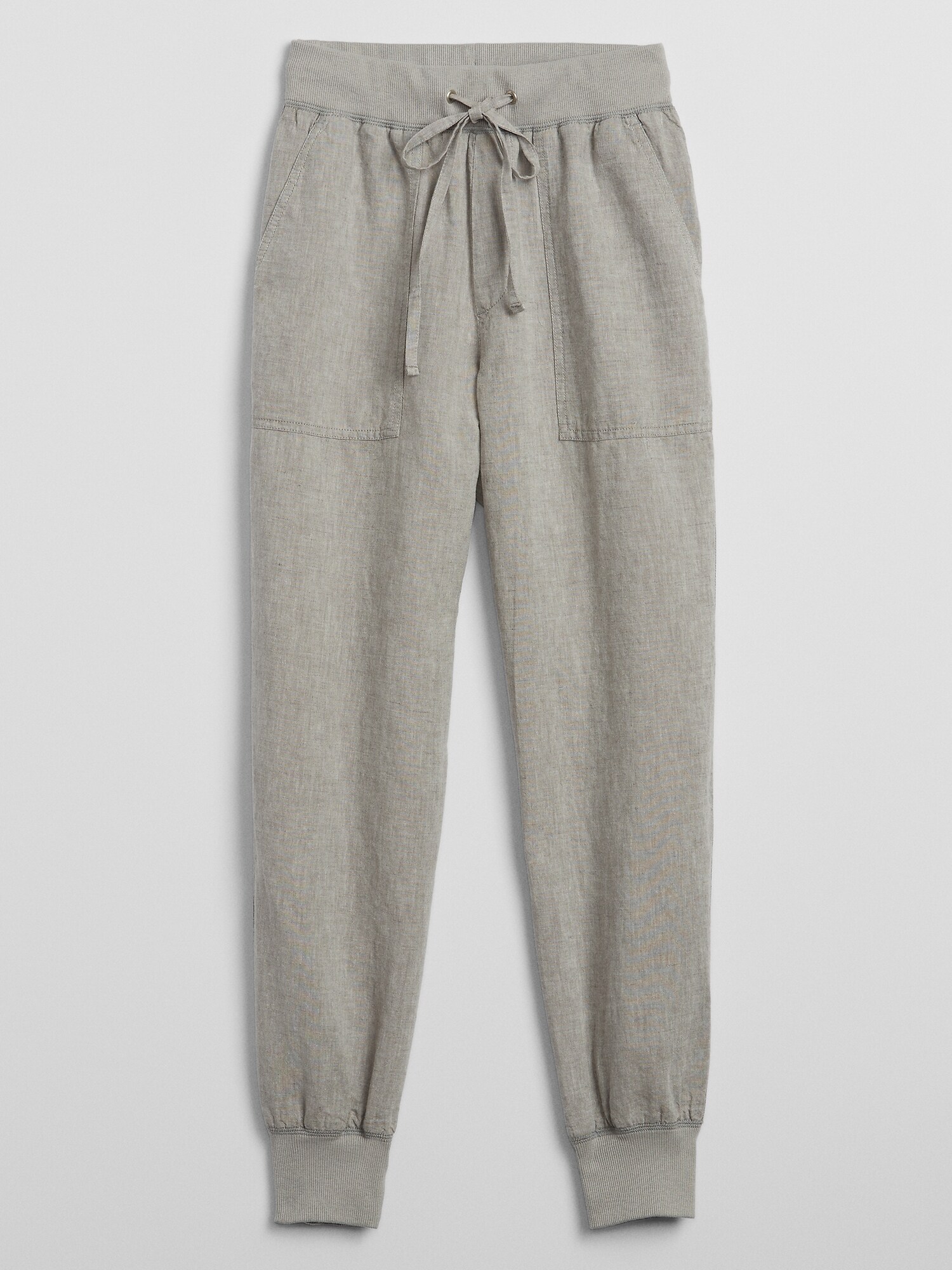 gap linen joggers