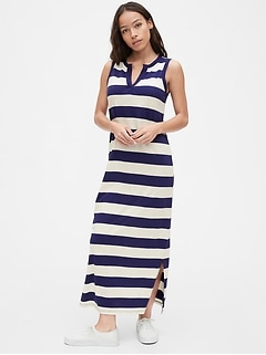 gap denim maxi dress