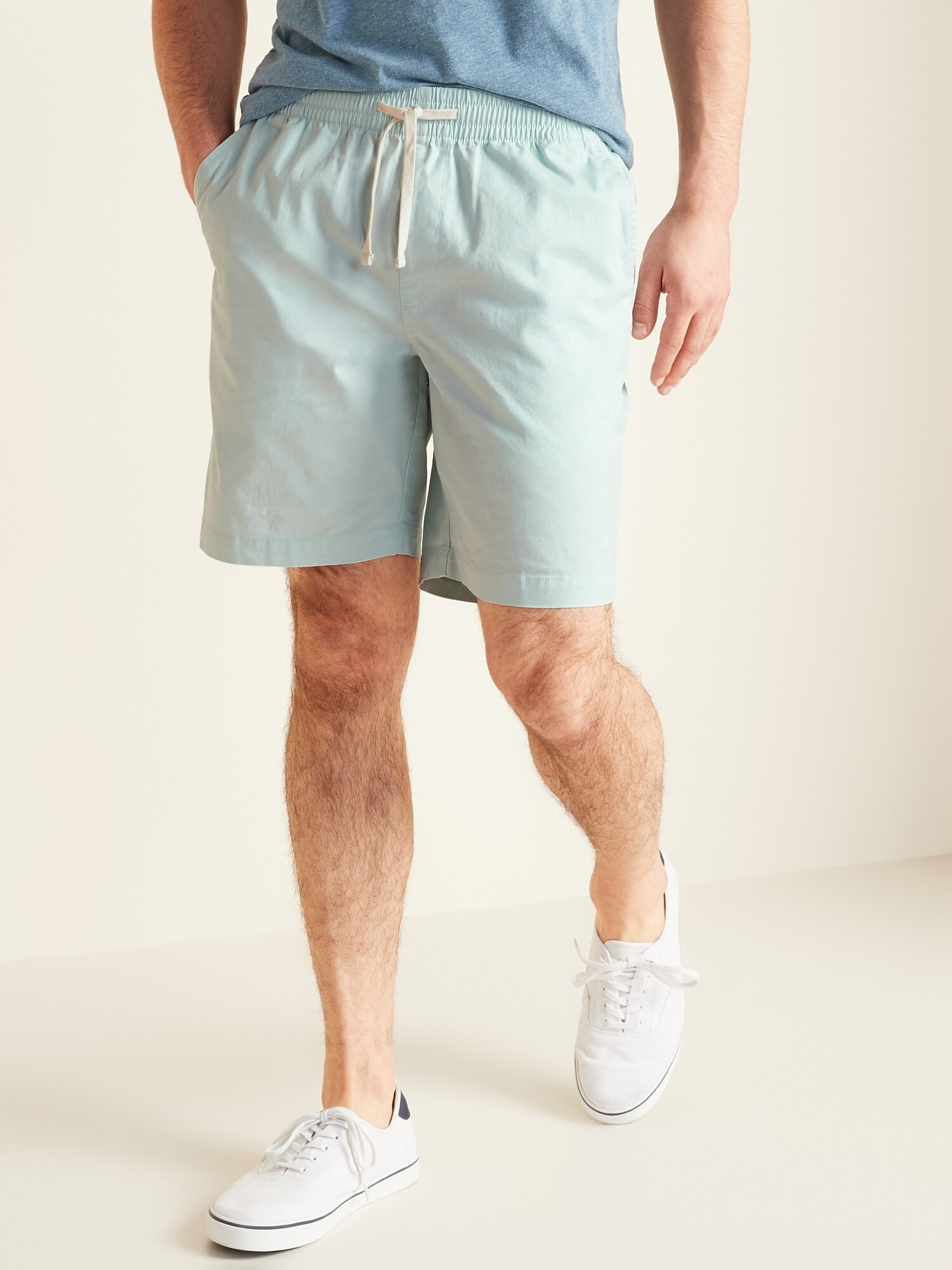 Twill Jogger Shorts for Men - 9-inch inseam