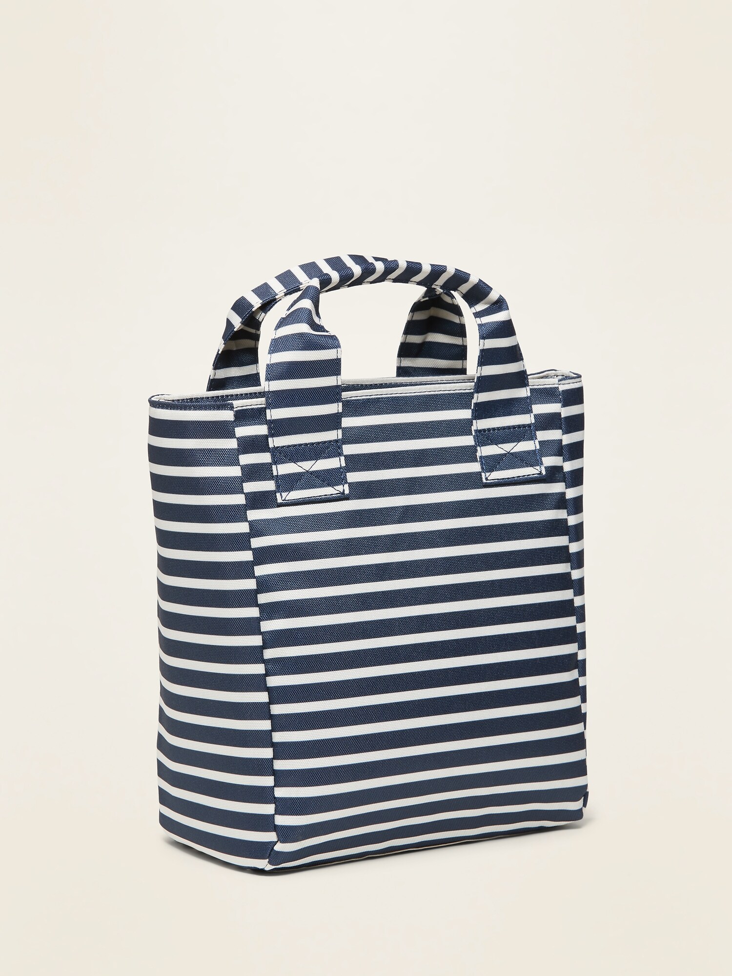 old navy graphic canvas lunch tote