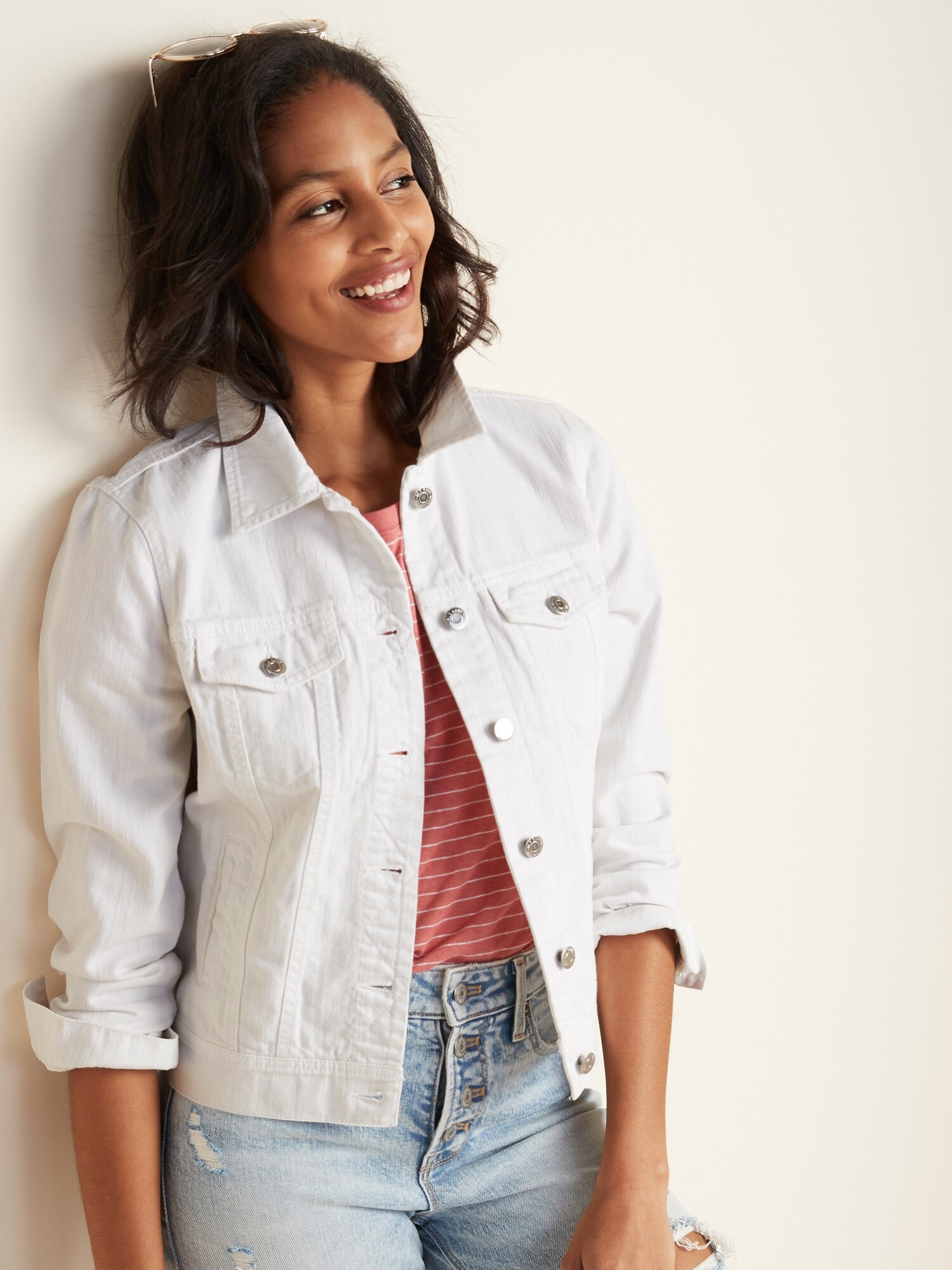 old navy women's jean jacket