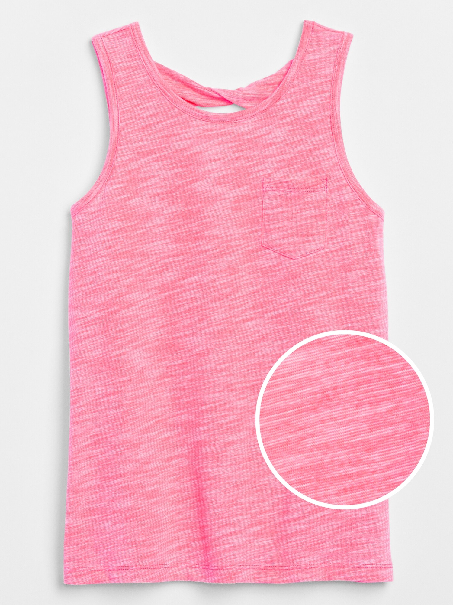 gap twist back tank