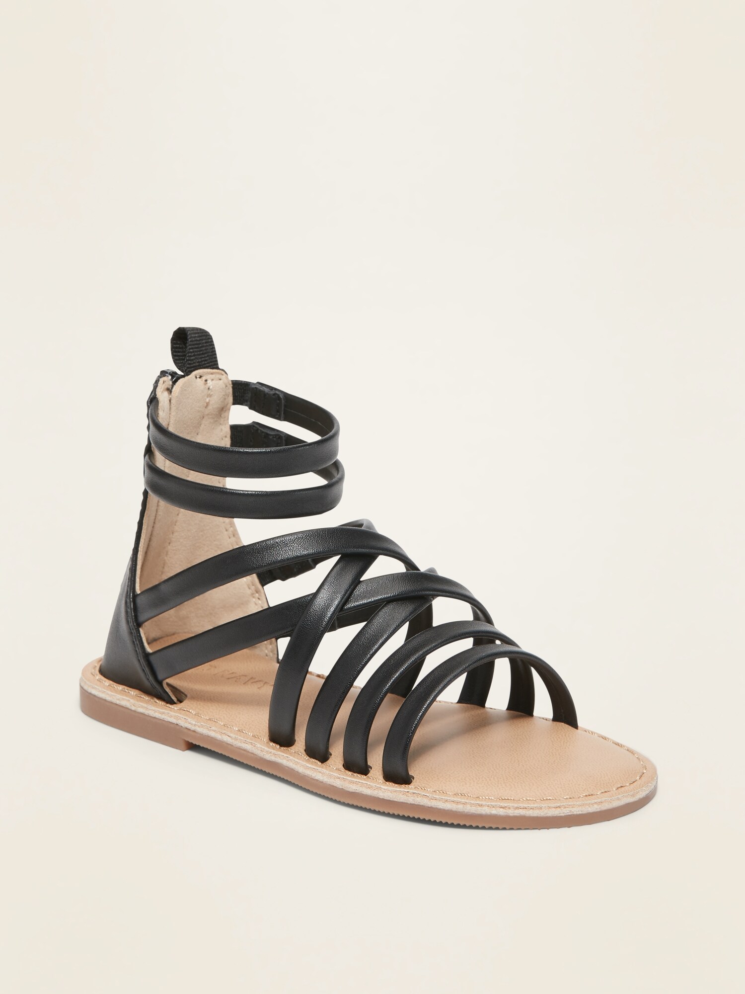 navy gladiator heels