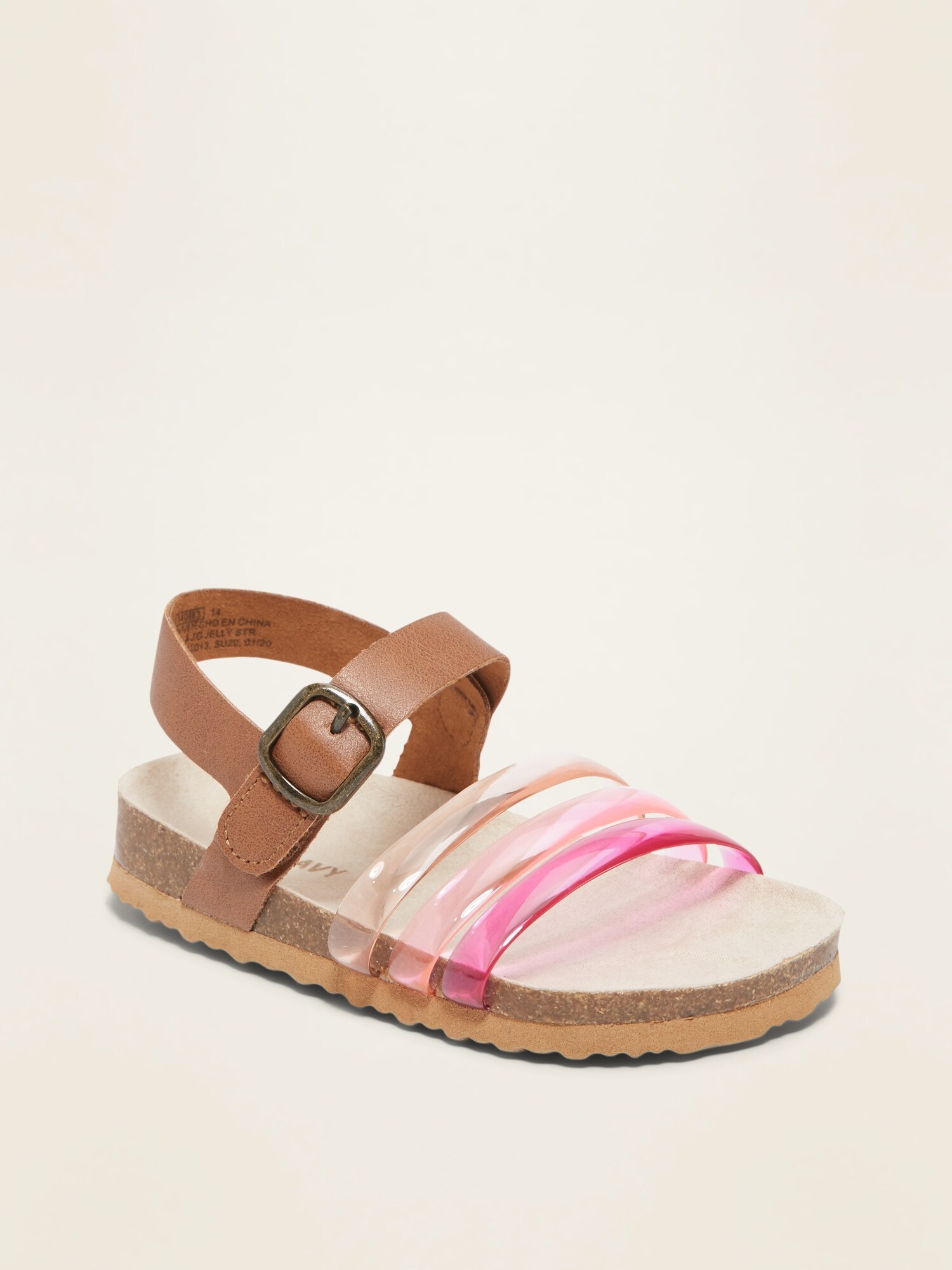 old navy ankle strap jelly sandals