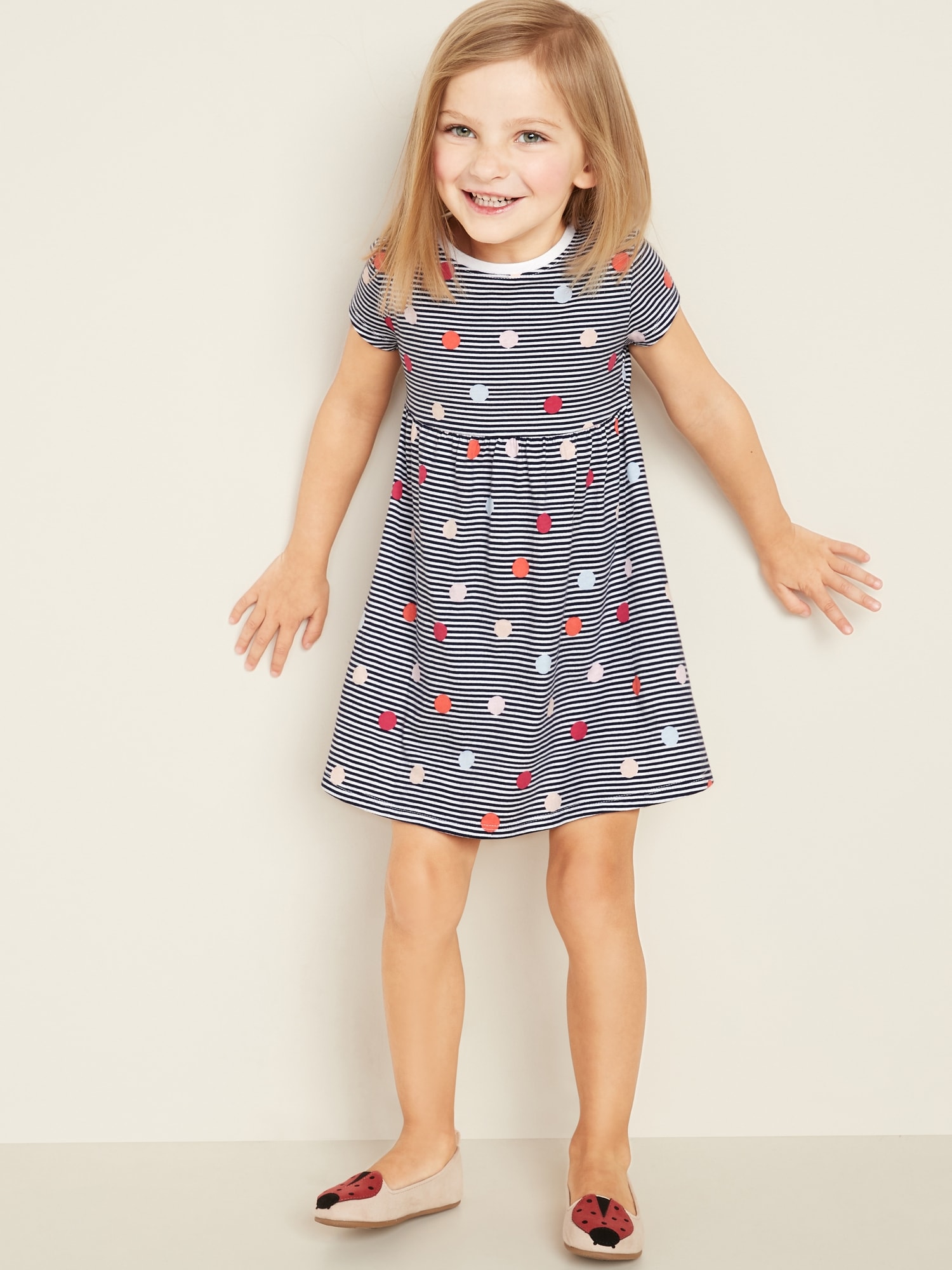 old navy fit and flare dress toddler