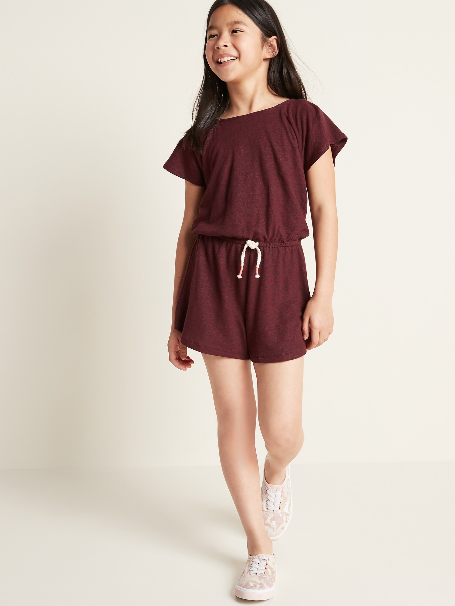 old navy linen romper