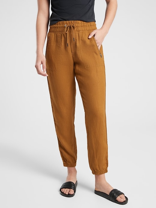 cabo linen jogger athleta