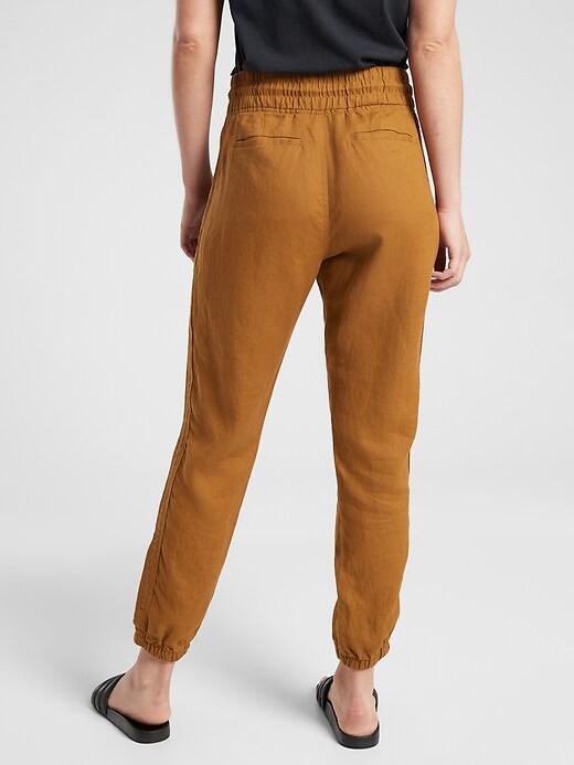 athleta cabo tide linen jogger