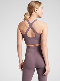 athleta longline bra