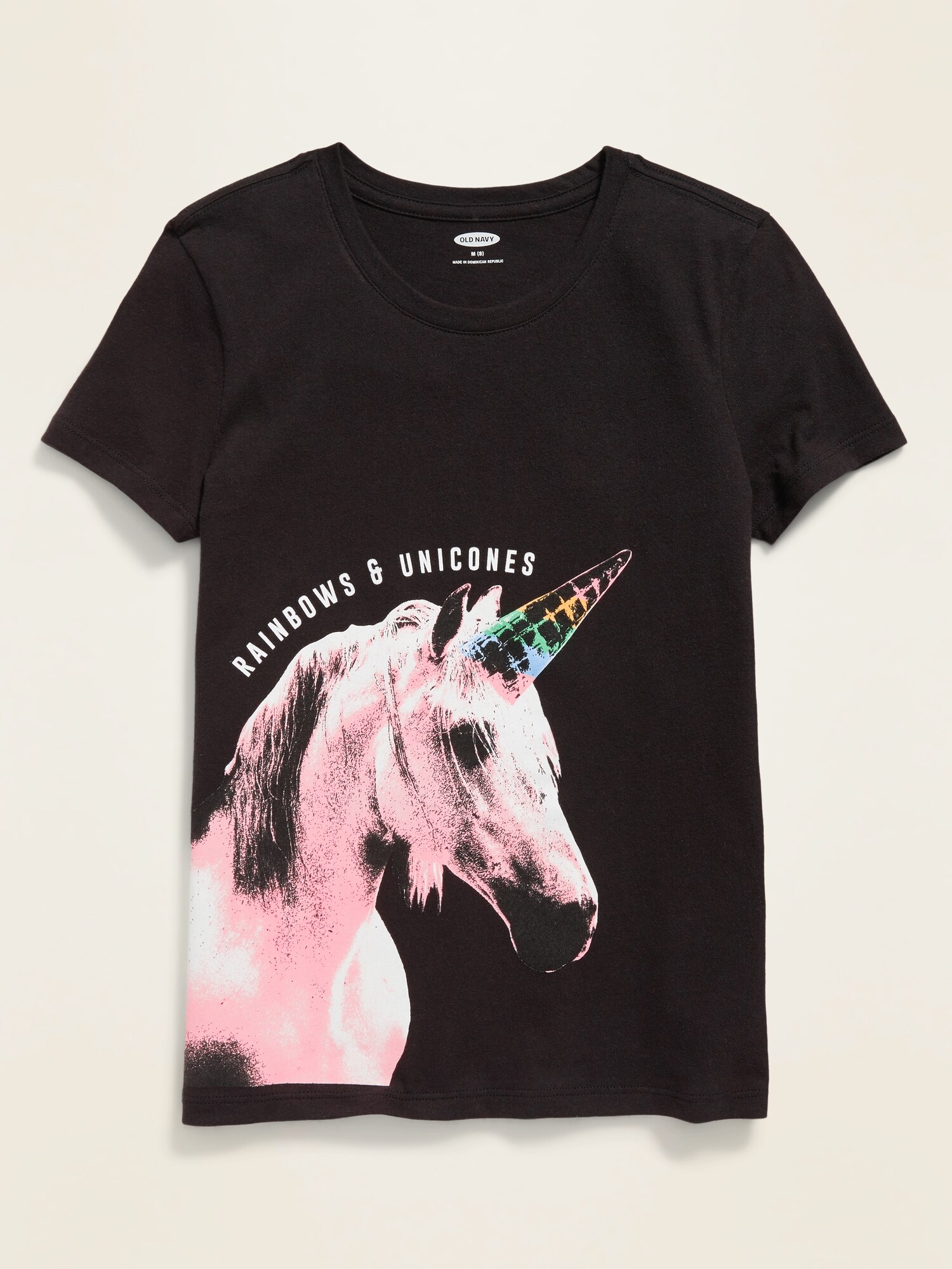 Graphic Crew-Neck Tee for Girls
