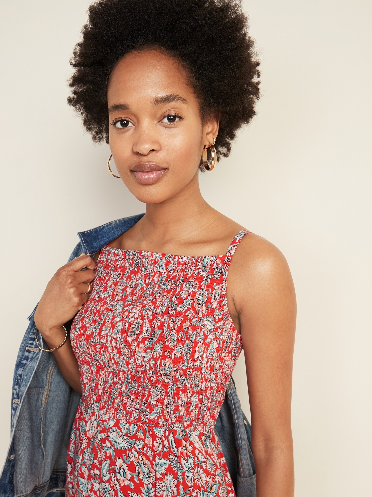 smocked top sundress