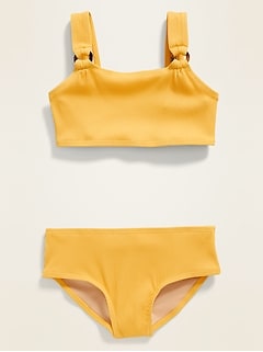 cute yellow bathing suits