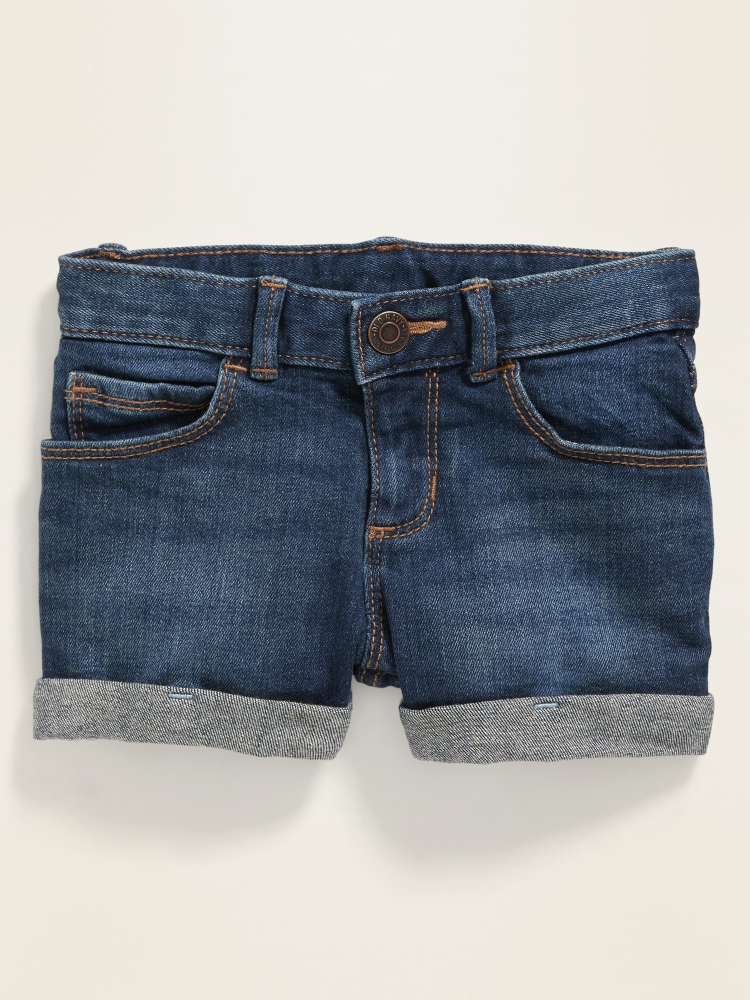 toddler blue jean shorts