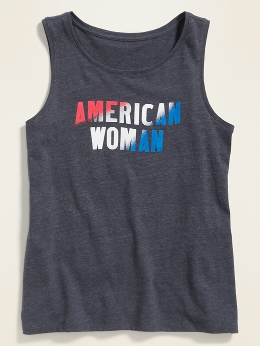 EveryWear Americana-Graphic Tank Top for Women