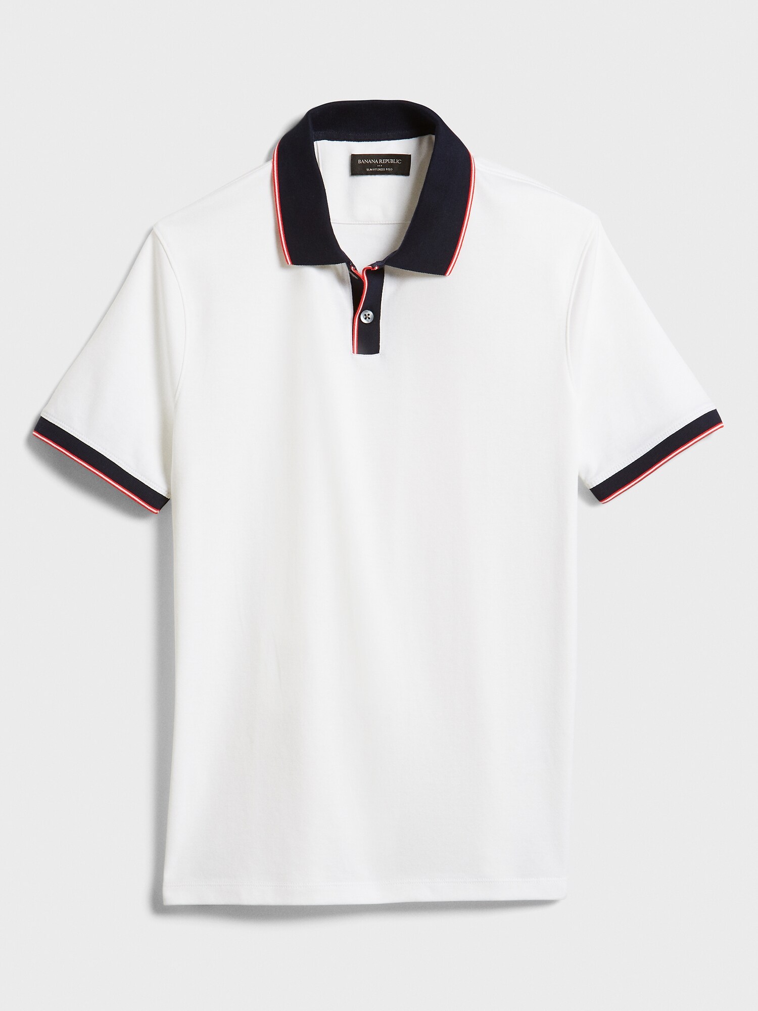 banana republic slim fit polo