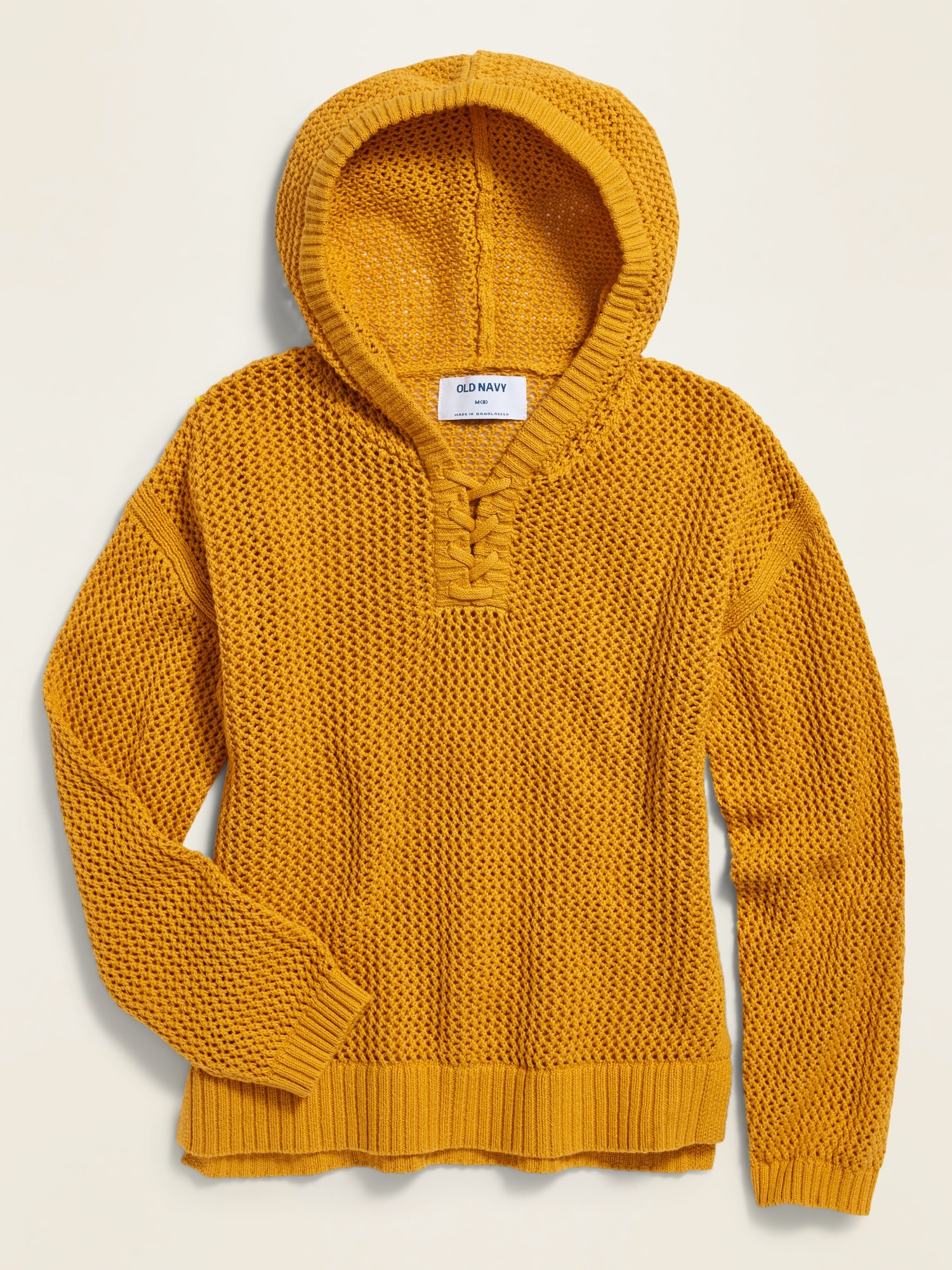 yellow hoodie old navy