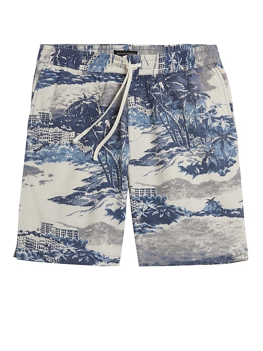 banana republic linen shorts