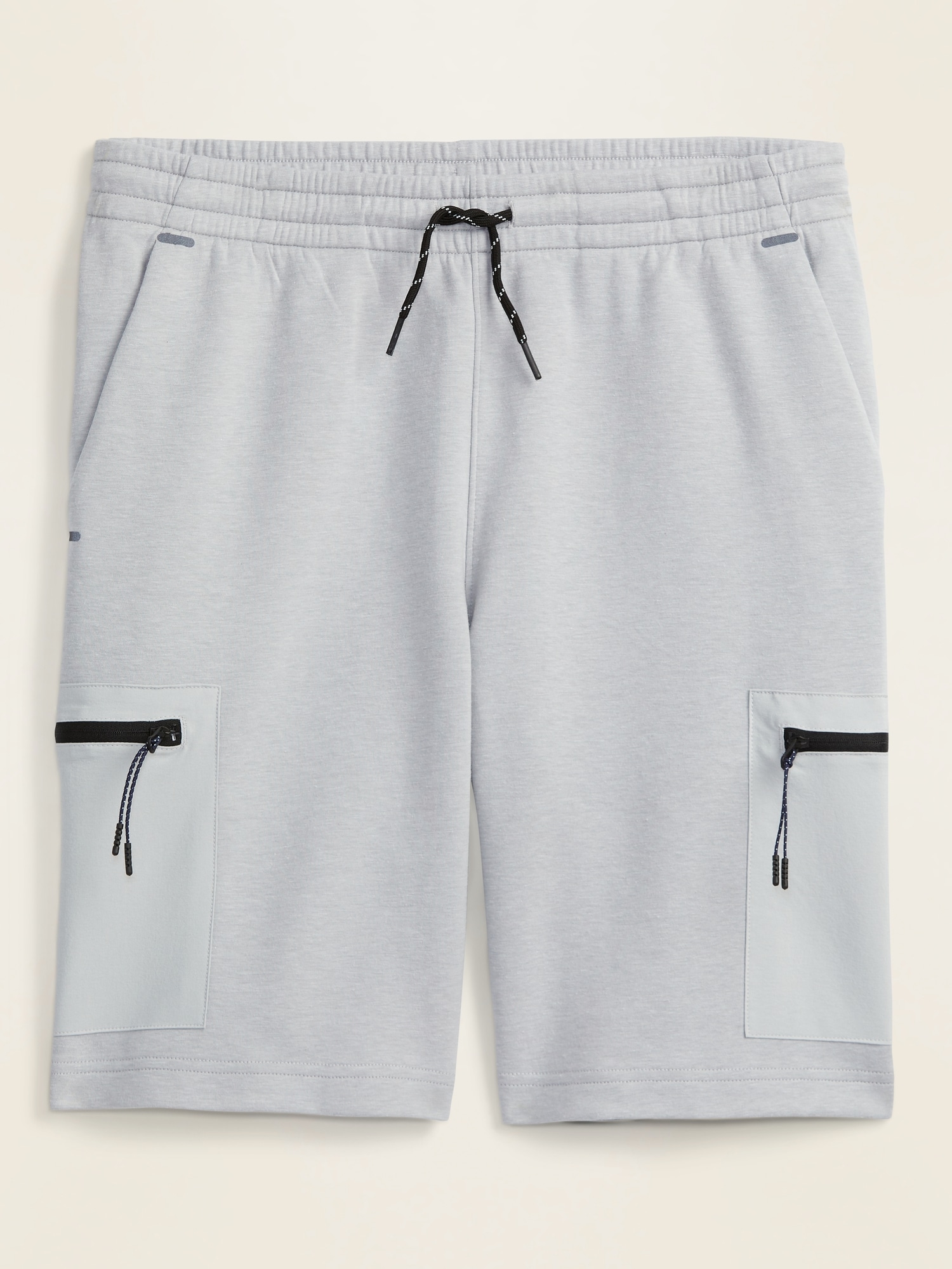 men's fleece jogger shorts