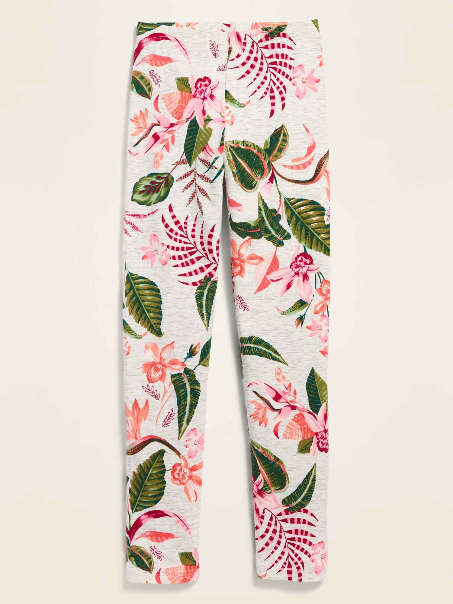Printed Built-In Tough Full-Length Leggings for Girls