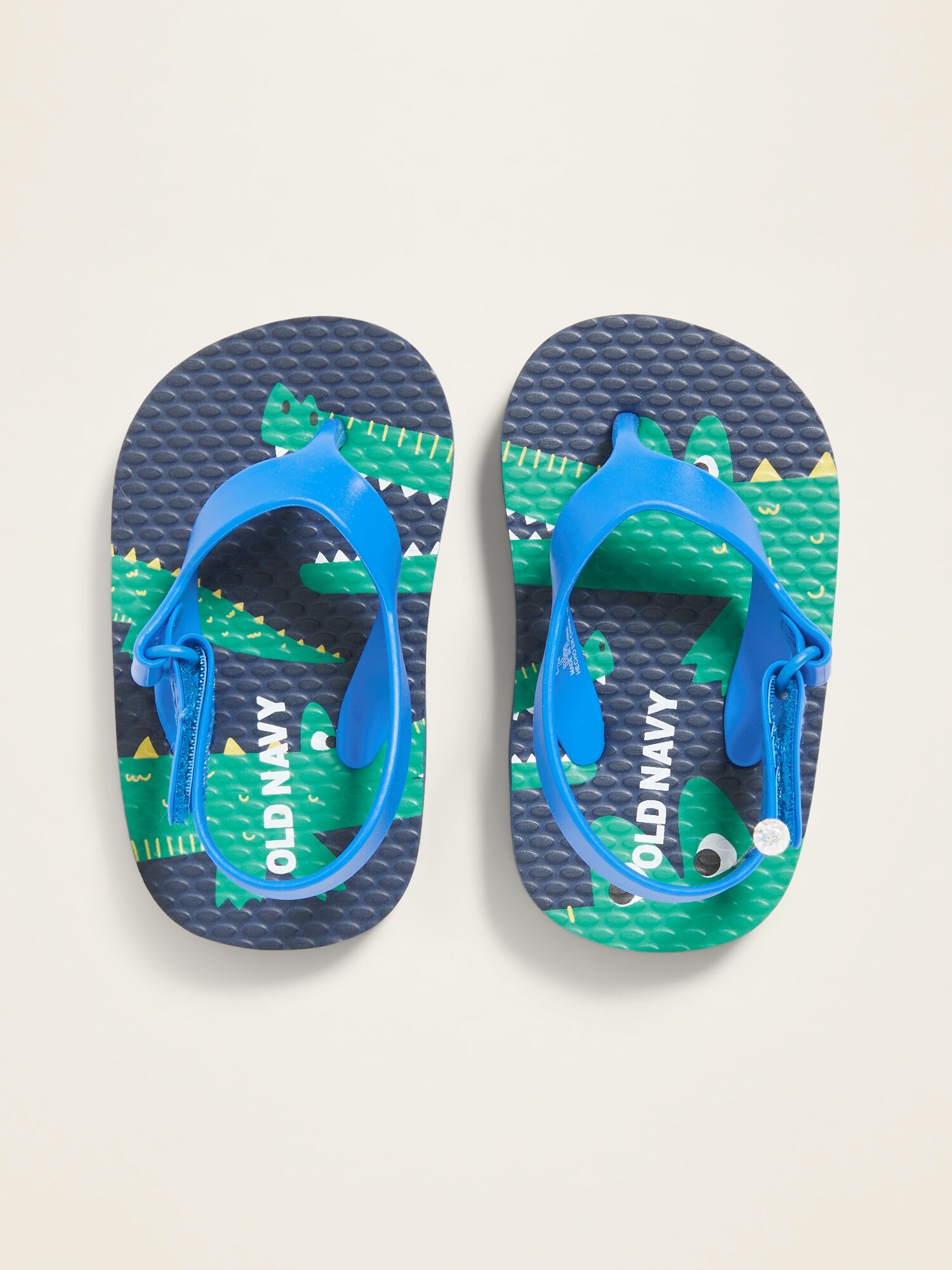 alligator flip flops