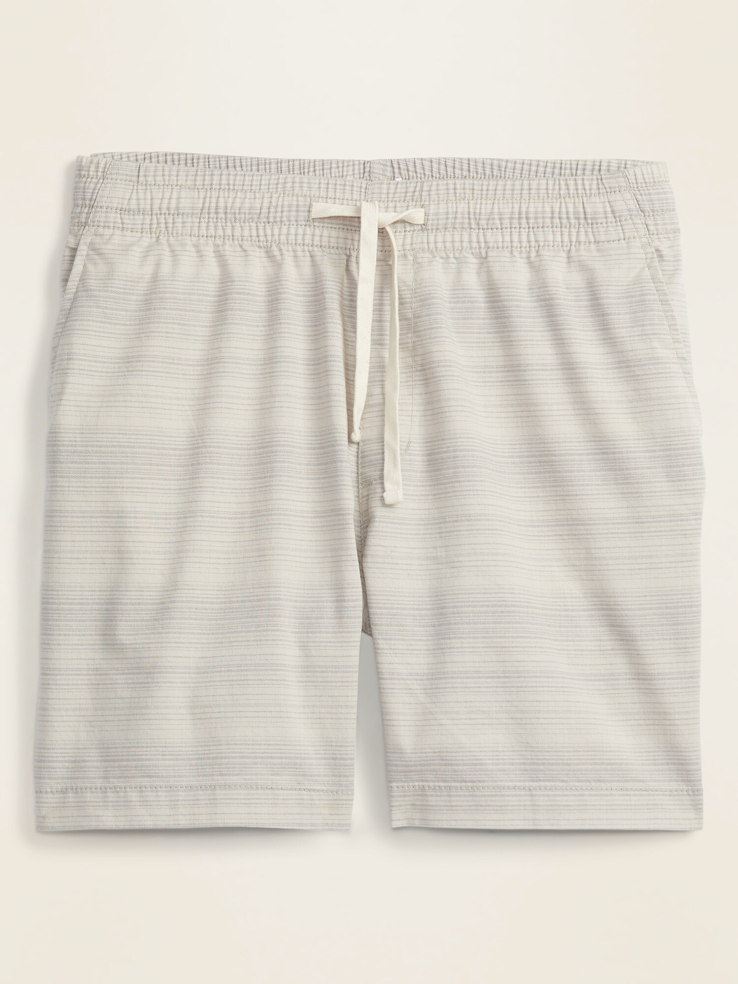 mens twill jogger shorts