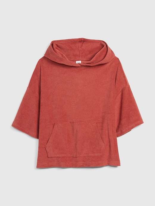 Pullover Hoodie in Towel Terry