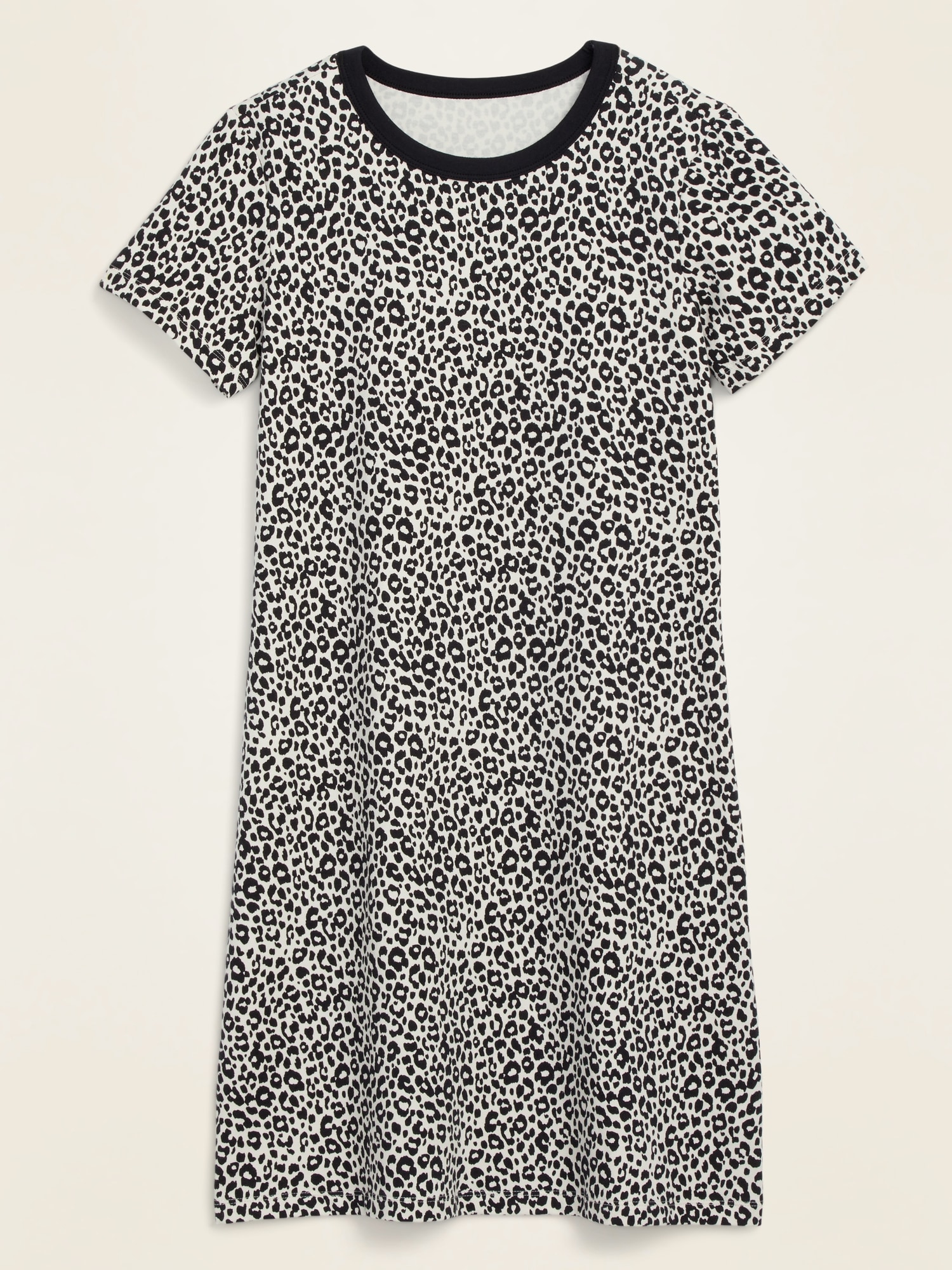old navy black t shirt dress
