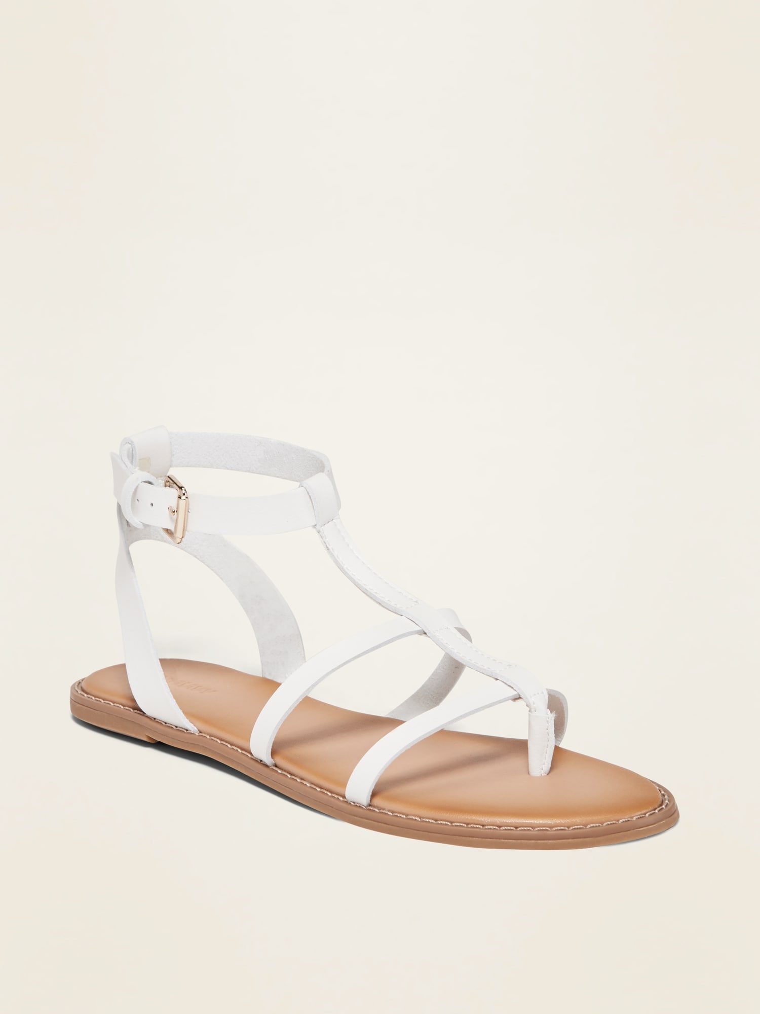 old navy white sandals