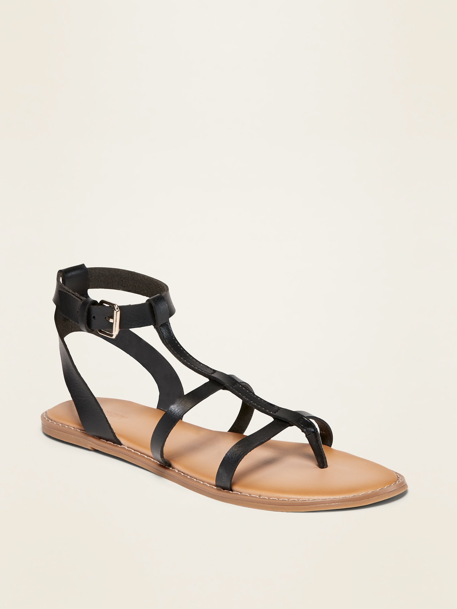 cushioned gladiator sandals
