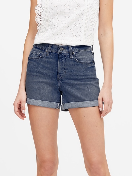 banana republic denim shorts