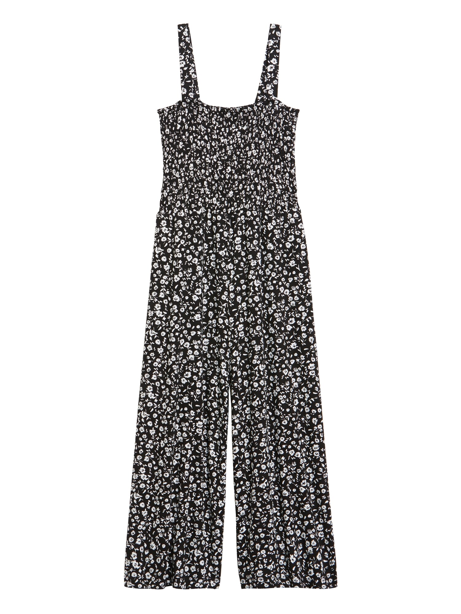 banana republic black and white jumpsuit