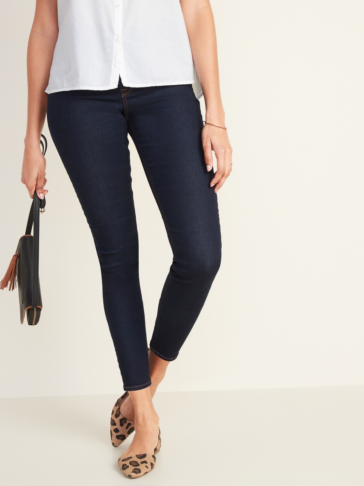 gap black jeggings