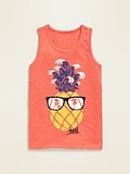 Graphic Tank Top for Boys ON