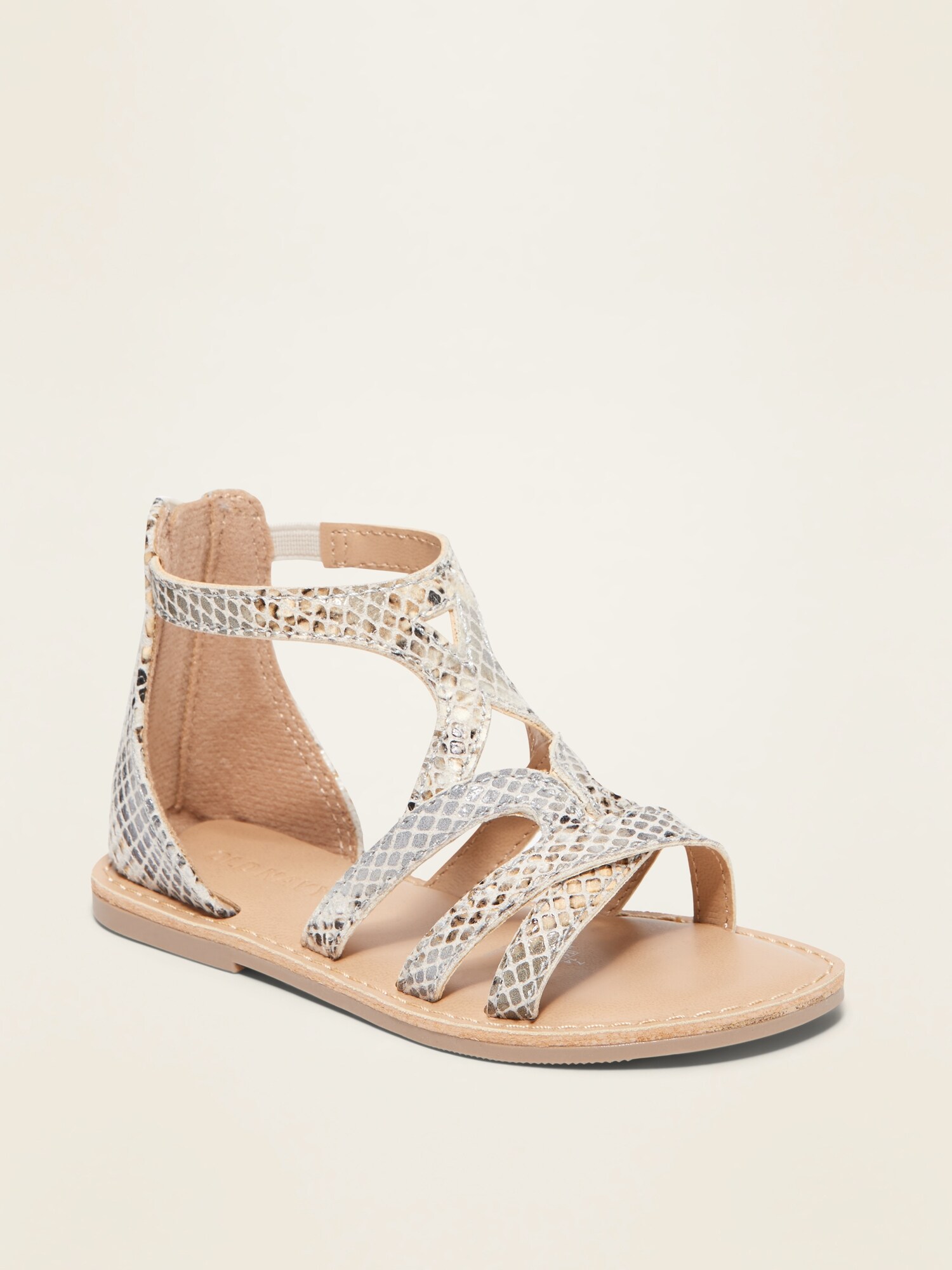 cushioned gladiator sandals