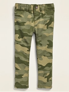 girls camo jeggings