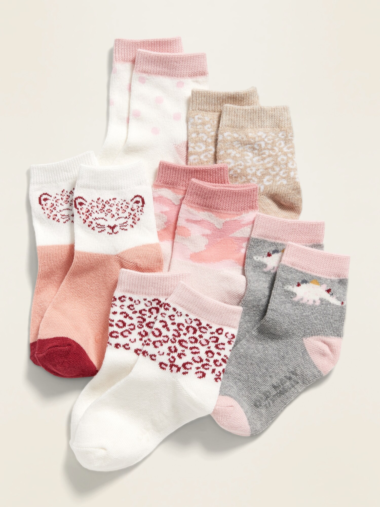 Critter Socks 6-Pack for Toddler & Baby
