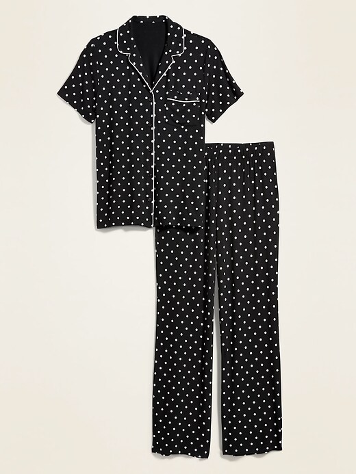 Jersey Pajama Set for Women