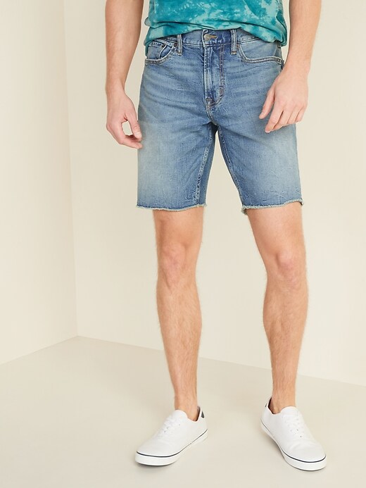 gap jean shorts mens
