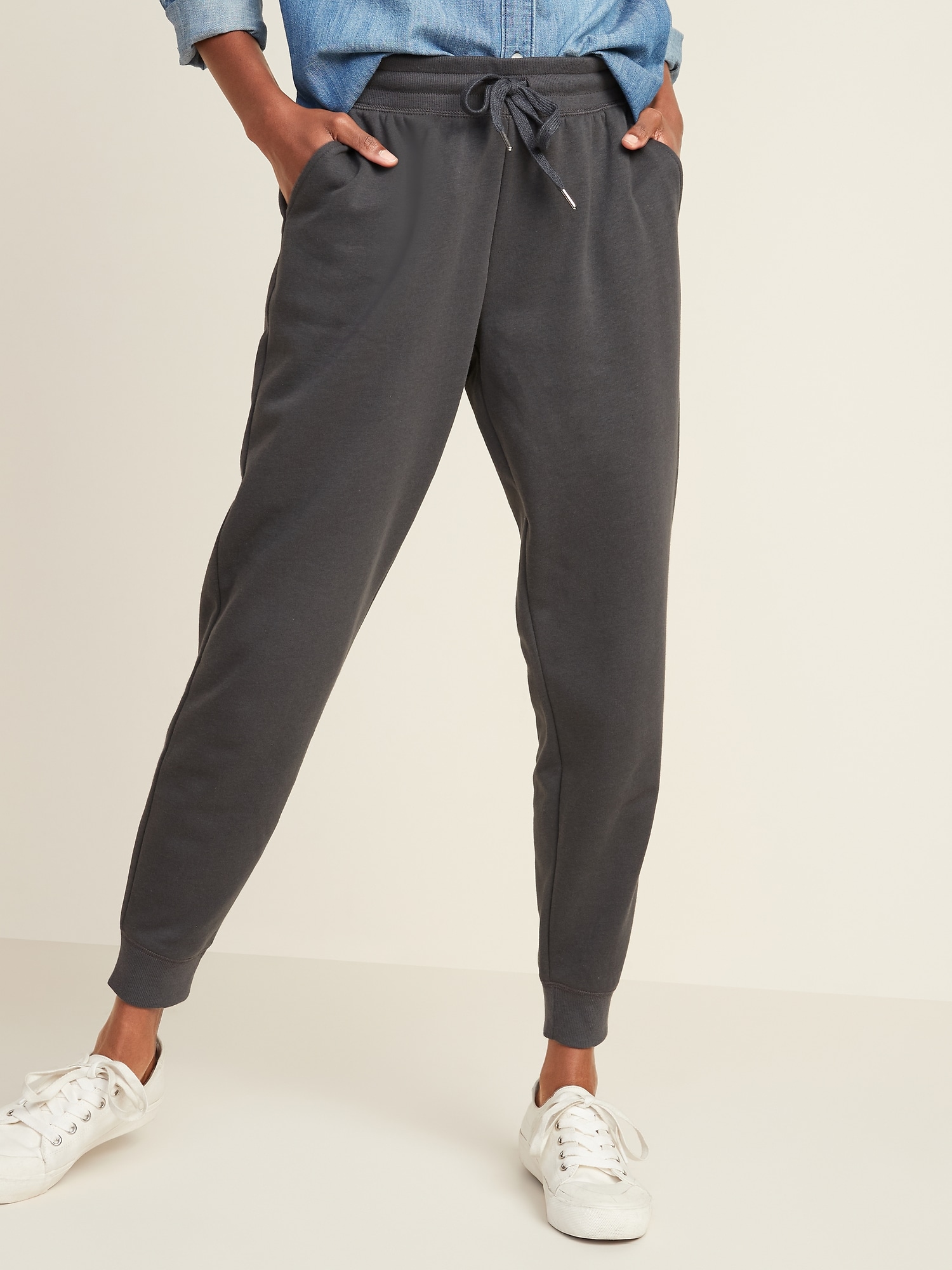 Mid-Rise Tapered-Leg Jogger Pants for Women | Old Navy