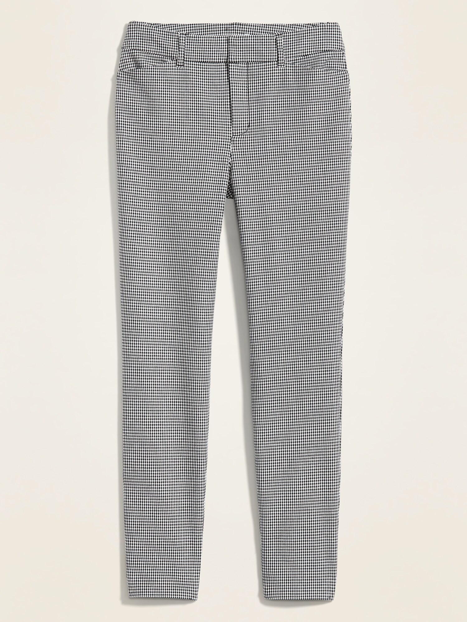 patterned high waisted pants