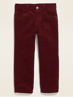 burgundy pants for toddlers