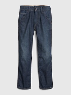 boys husky stretch jeans