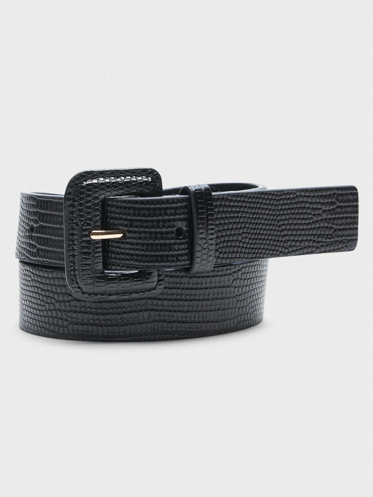 square buckle belt
