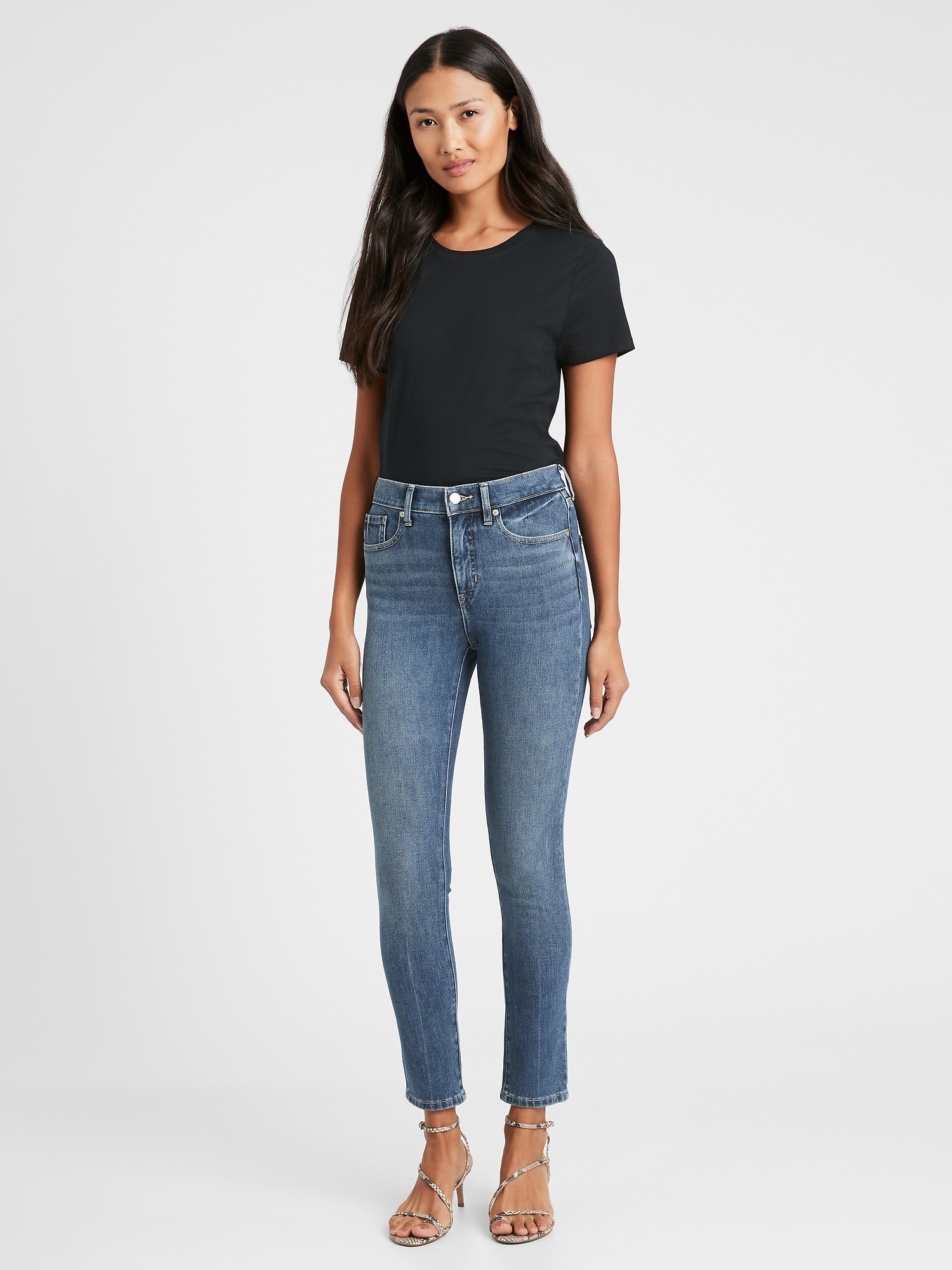 slim ankle jeans