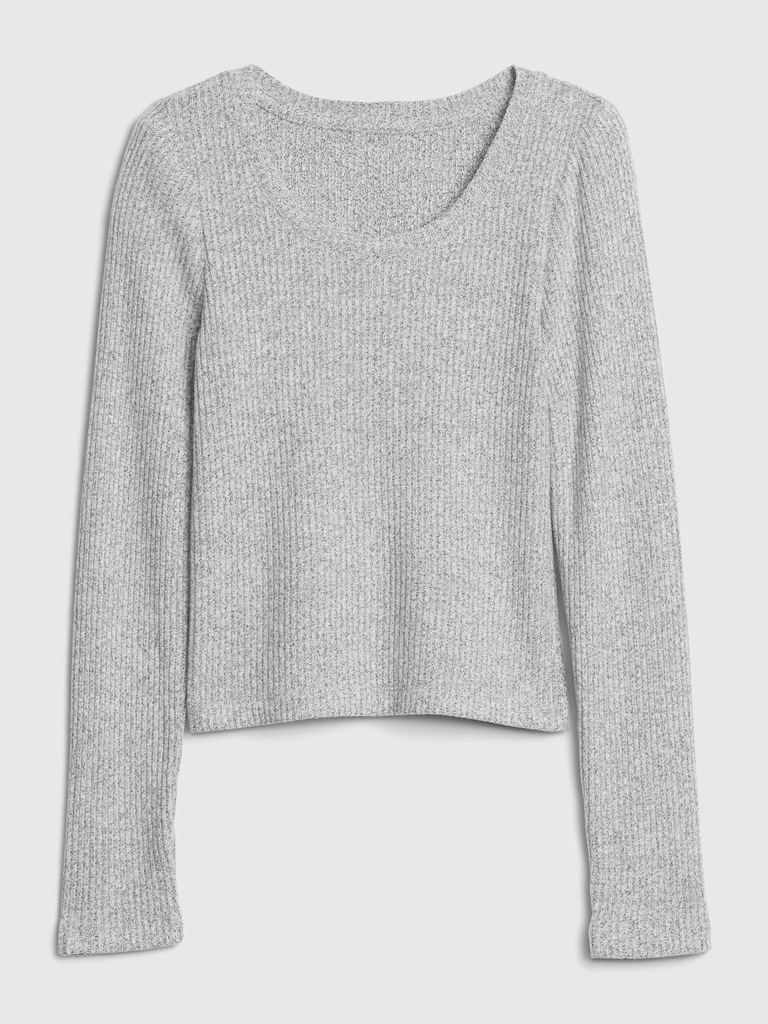 Teen Softspun Fitted Crop T-Shirt