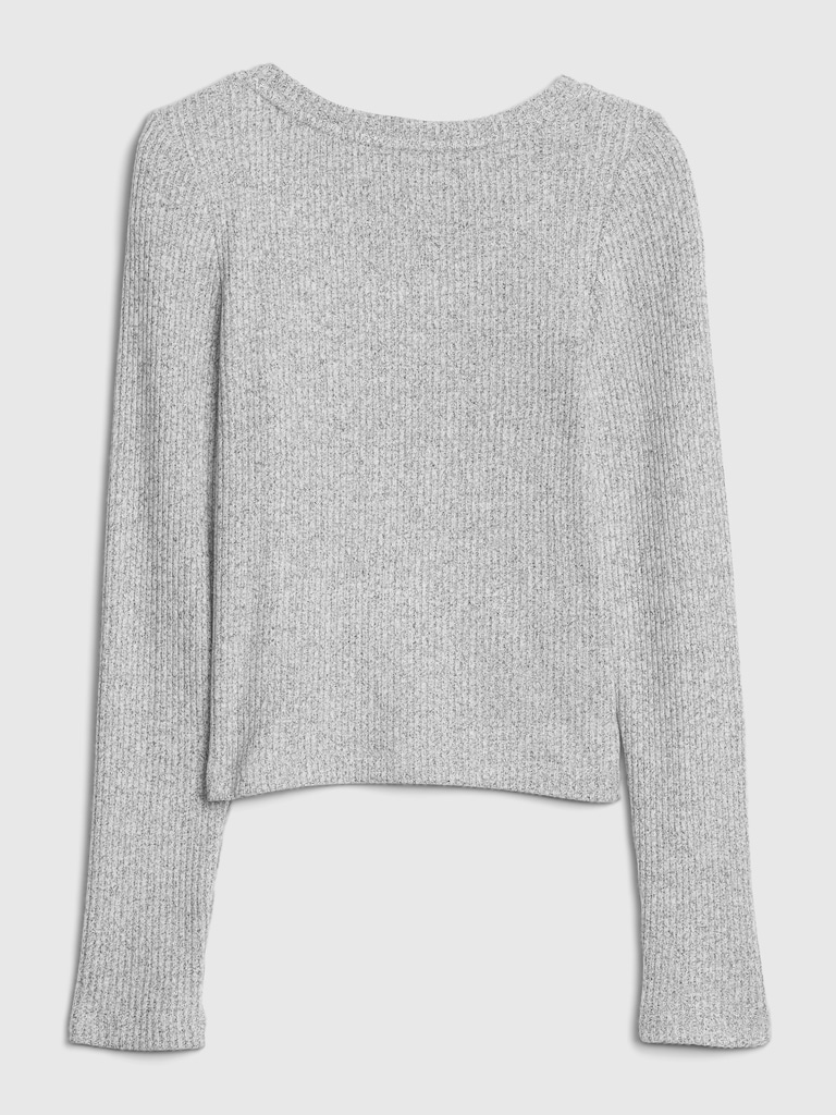 Teen Softspun Fitted Crop T-Shirt