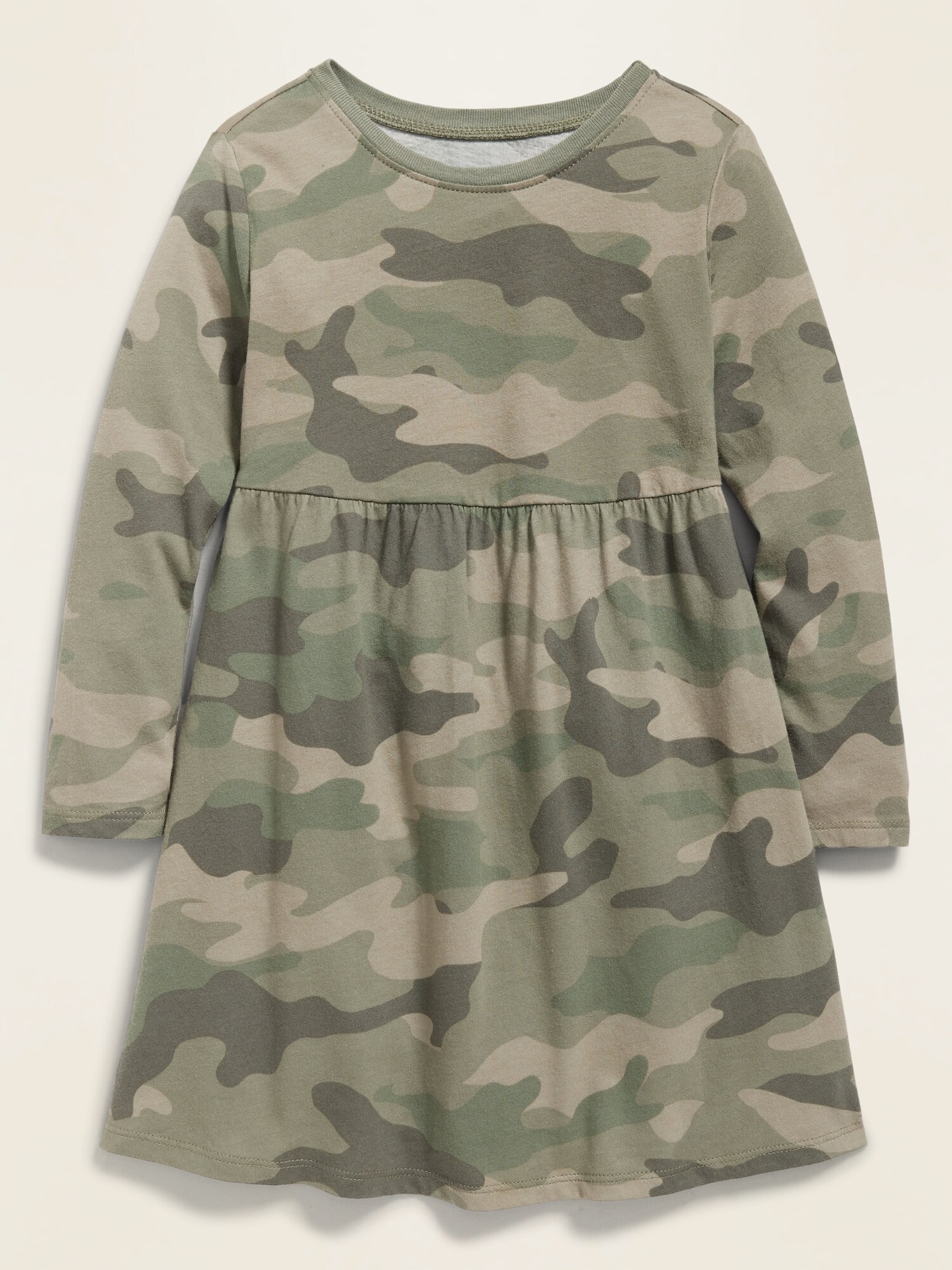 girls green tshirt dress