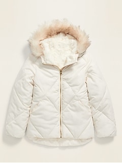 old navy girls puffer jacket