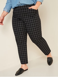 old navy plus size black pants