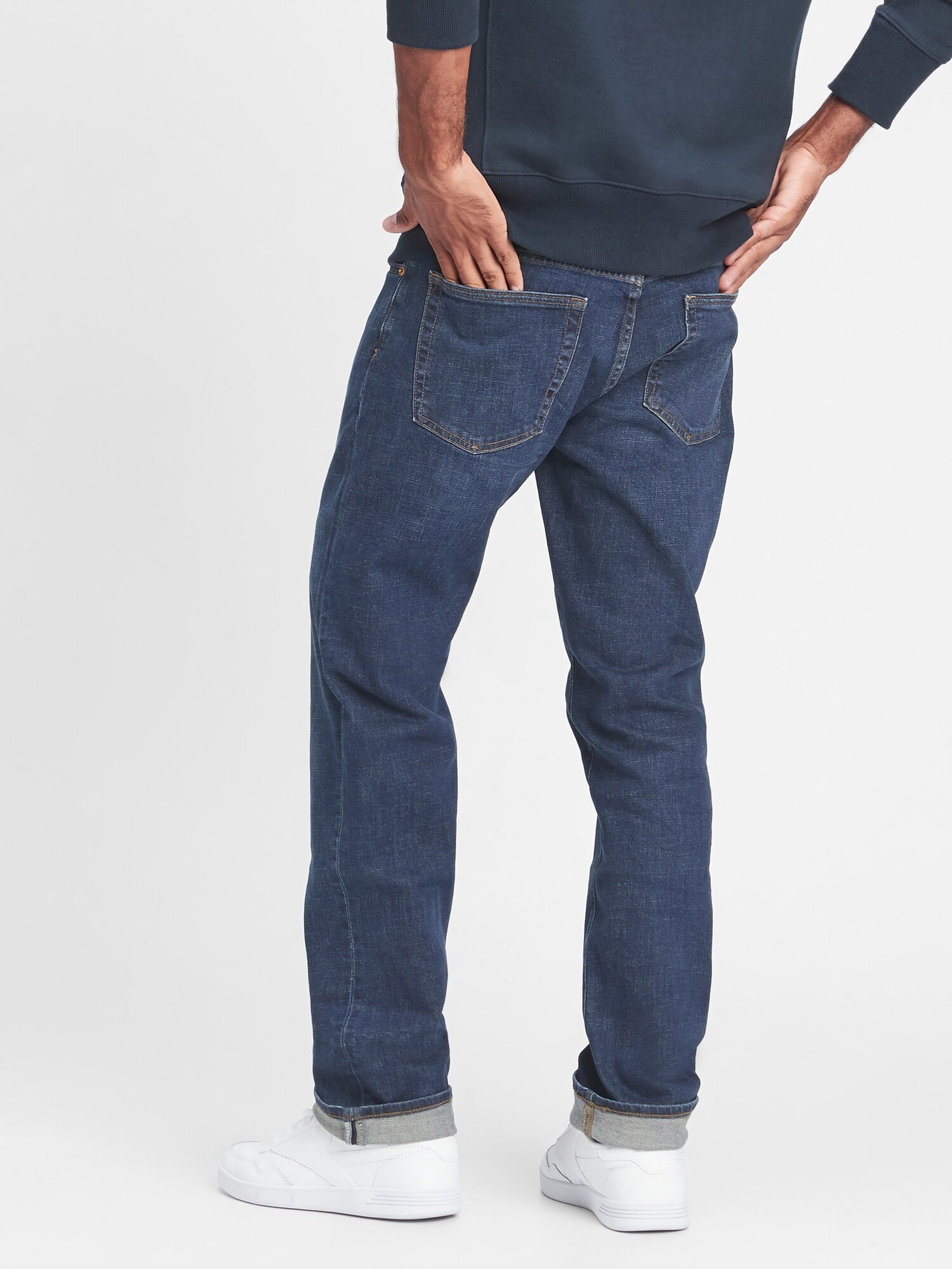 gap straight fit pants